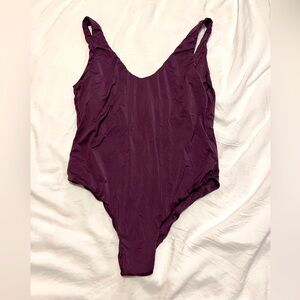 NWOT Purple Mai Bodysuit
